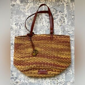 Lucky Brand woven purse